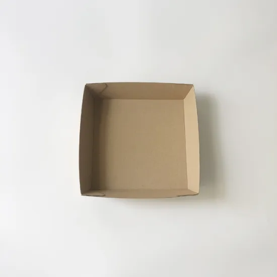 Eco-friendly corrugated snack box french fries open box