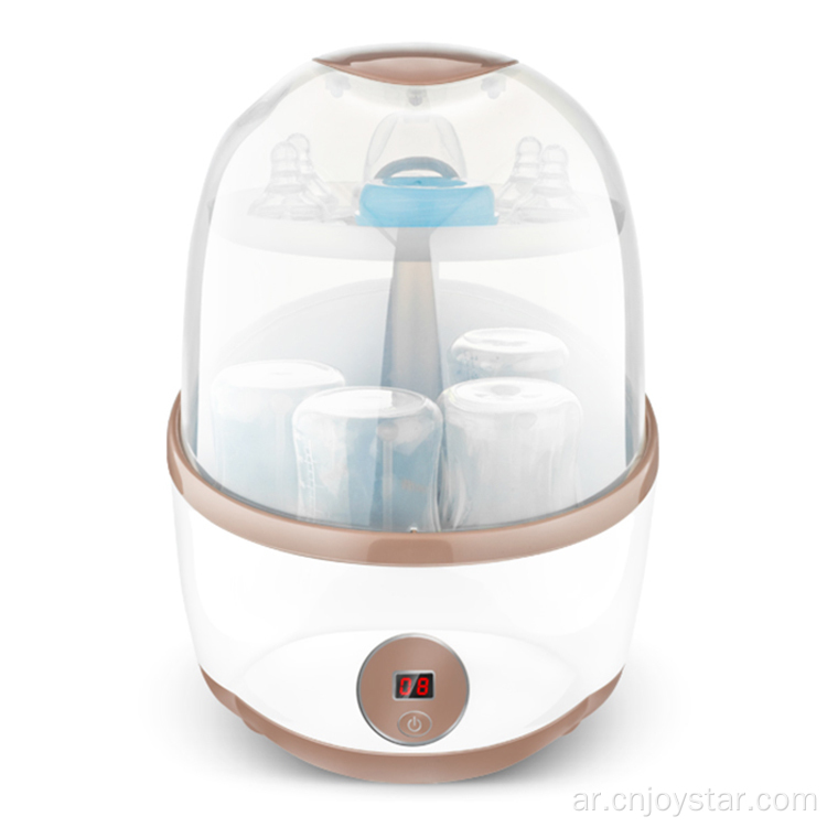 Plastic Baby Bottle Electric Steam Sterilizer With Digital Display