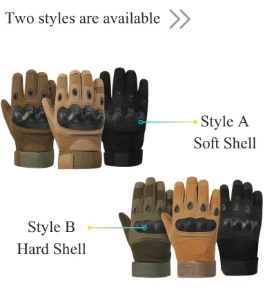 WANZHUO Durable Motorcycle Gloves for Cycling, Riding, Climbing, Hunting, Shooting