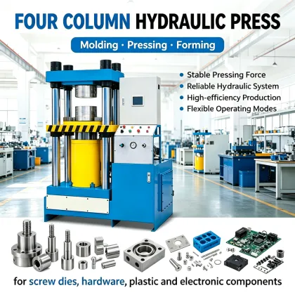 Multi Speed Four Column Hydraulic Press