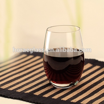 Transparent Red Wine Tumblers Lead free Stemless Wine Glasses Cup Simple Juice Beer Milk Cup Shot Glass For Bar Party