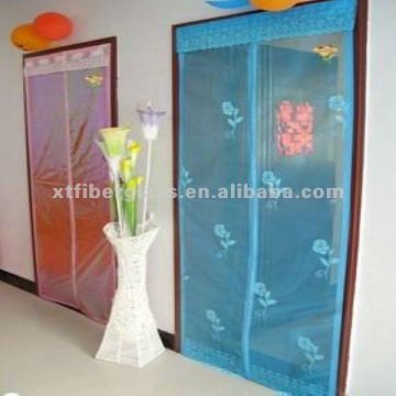 fiberglass magnetic door curtain with new design