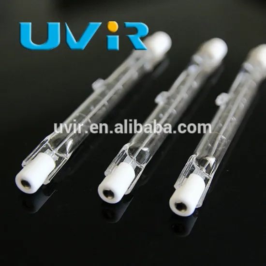 500W 1000W Quartz Halogen lamp Tube R7s infrared heater