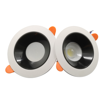 Chinese Factory Anti-Glare Recessed Downlight with White/Black Reflector (7W/12W/15W/20W) COB/SMD LED Downlight