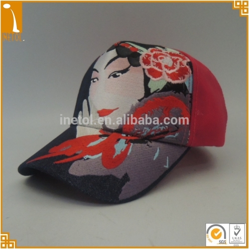 Chinese Culture Peking Opera 5 panel mesh trucker baseball caps