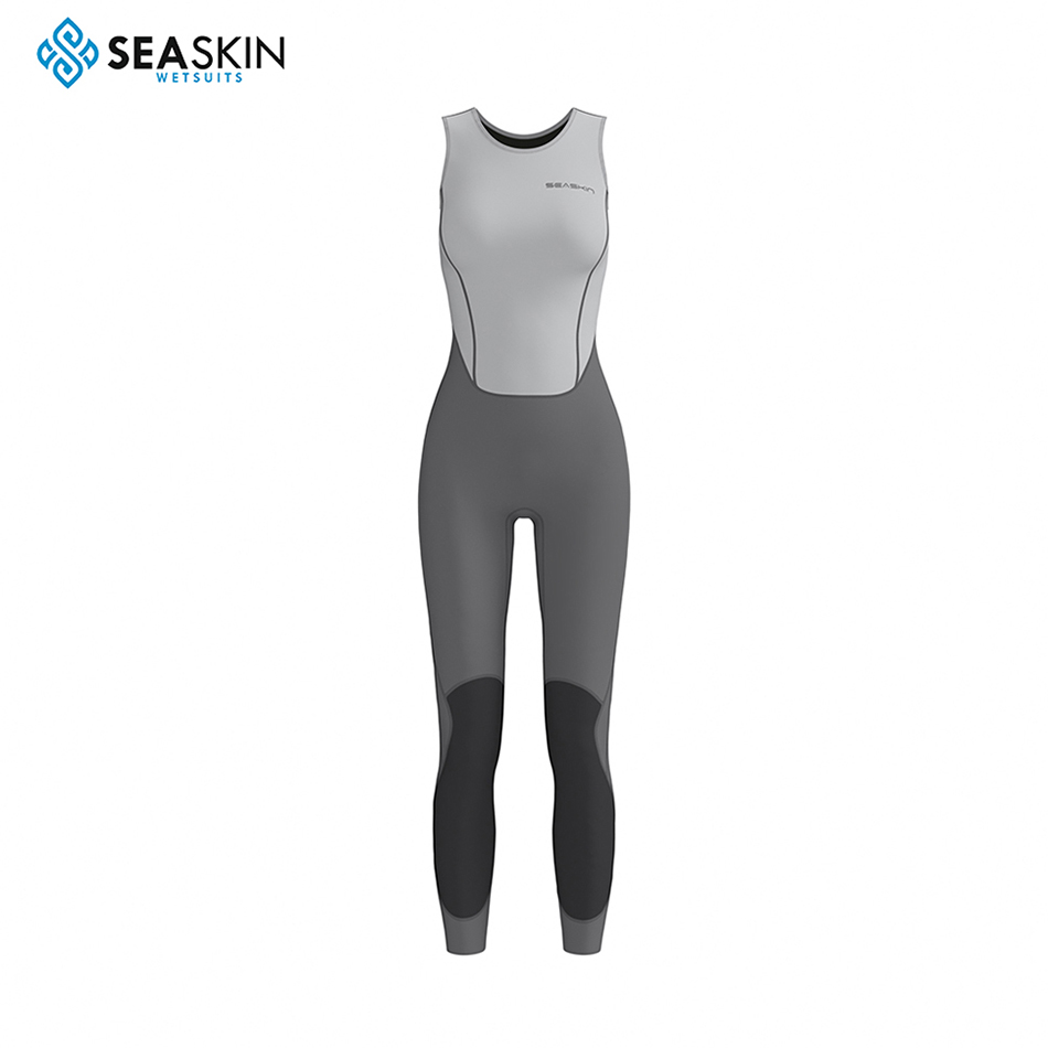 Traje sin mangas de piel de marea Surf para mujeres Long John Wetsuit