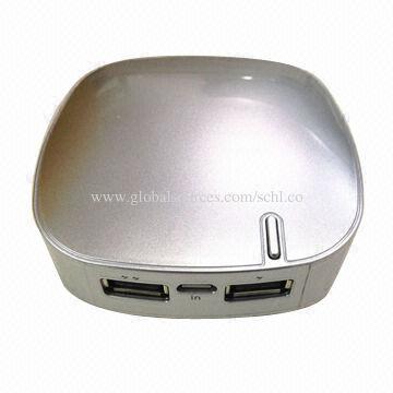 6,000mAh Power Bank for Mobile Phone Chargers, Lightweight, Easy Carrying