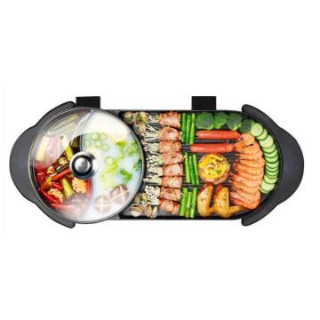 Multifunctional Electric Hot Pot, Grill Plate & BBQ Pot for Home Use