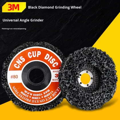 3M 4-Inch Black Diamond Polishing Disc