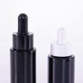 20ml 30ml black glass serum bottle with dropper