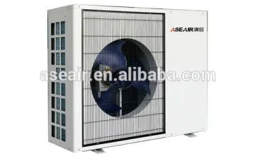 Air source heat pump underfloor heating