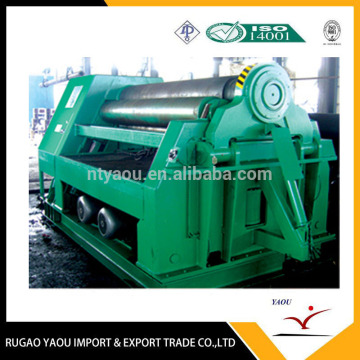 Hydraulic four roller Steelb plate rolling machine