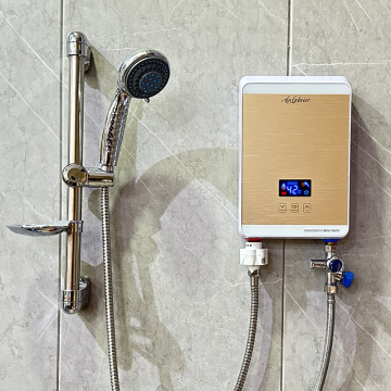 Kilang langsung dikawal secara elektronik 5.5kW Tankless Geyser Instan Pemanas
