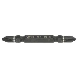 10pcs 65mm hex long black ph2 screwdriver bit