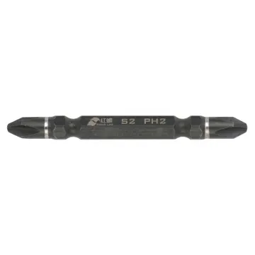 10pcs 65mm hex long black ph2 screwdriver bit