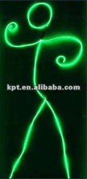 super lighting neon green el wire luminescent light