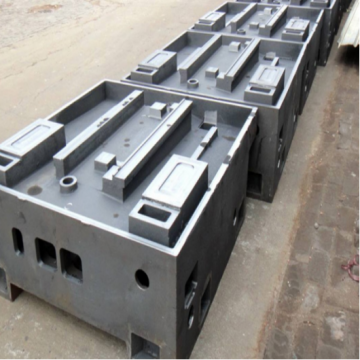 grey iron sand casting machine frame parts