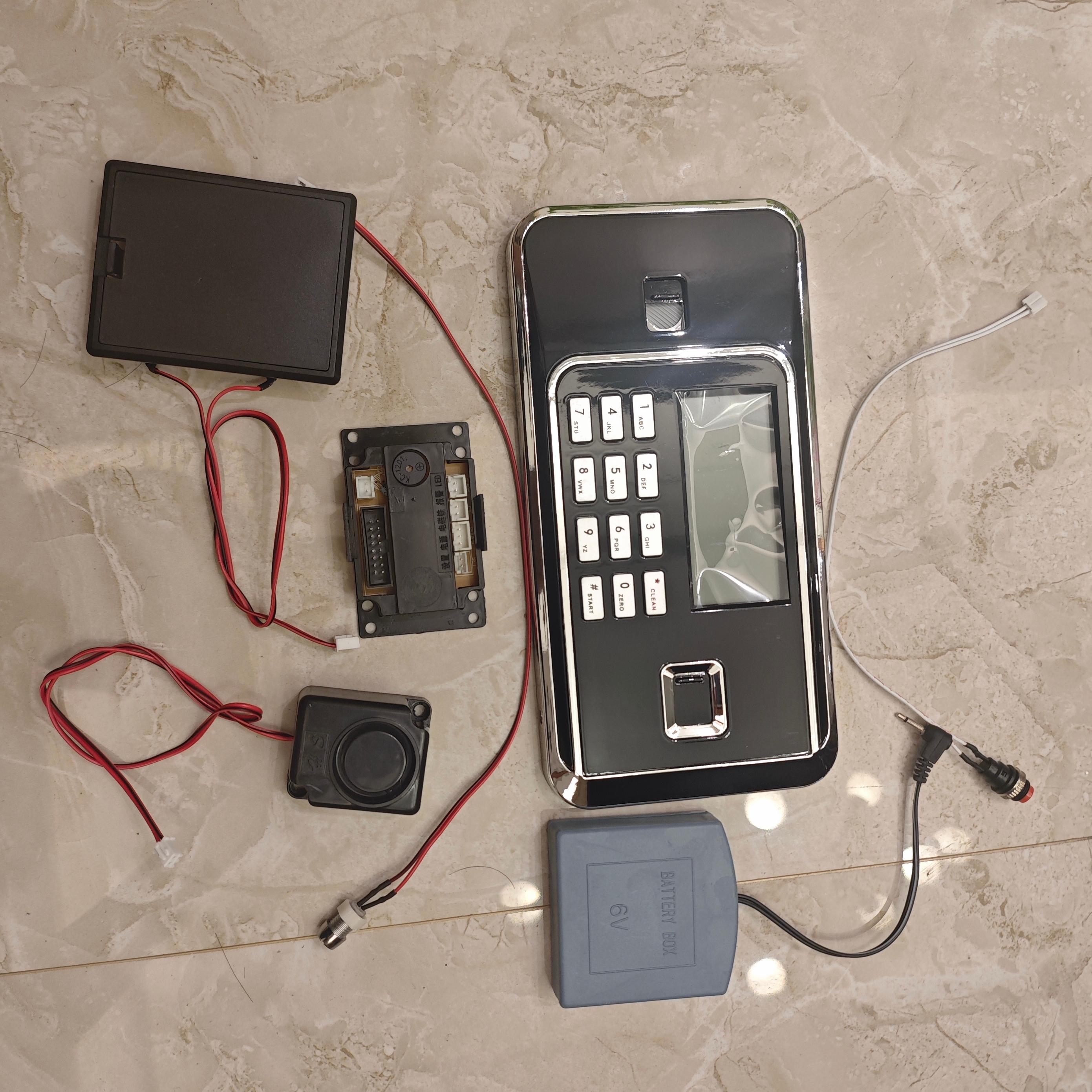 ABS panel electronic lock with LCD for safes