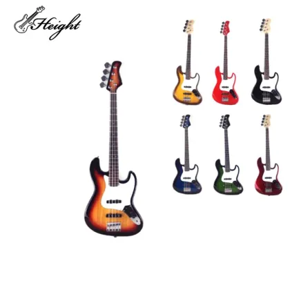 Used Bajo Electrico Electric Bass, JB Acoustic Bass with Gloss Finish for Sale
