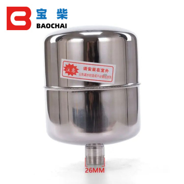 2L benang jantan G3/4 26mm stainless steel sistem pasokan air otomatis tanpa