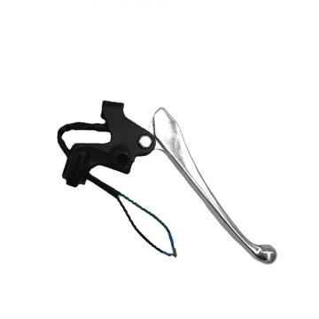 Right brake lever assembly of motorcycle