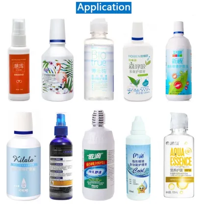 Automatic Star Wheel Contact Lens Care Solution Bottle Filling and Capping Machine | HengYuan