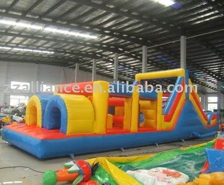 Obstacle course inflatable obstacle inflatable game