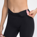 Pantalones cortos de yoga personalizados al por mayor de las señoras de verano.