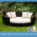 Ita gbangba Awọn ohun elo Aluminium Farme Rattan Sofa Ṣeto