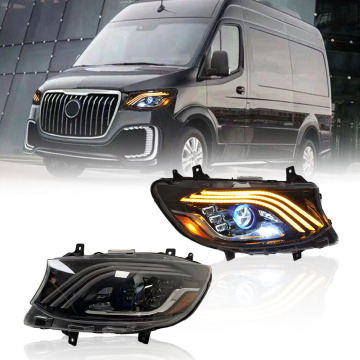 FACTORY DIRECT SALE LED Headlights for Maybach and Mercedes-Benz Sprinter 907 910 (2019-2023)