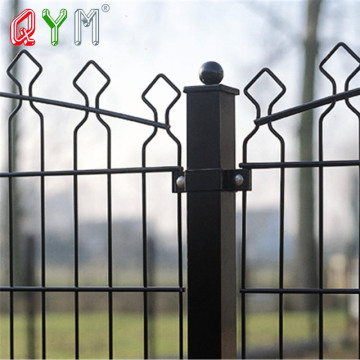 868 Fence Panel Galvanized Double Wire Fence
