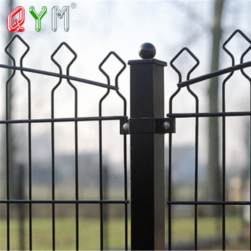 868 Fence Panel Galvanized Double Wire Fence