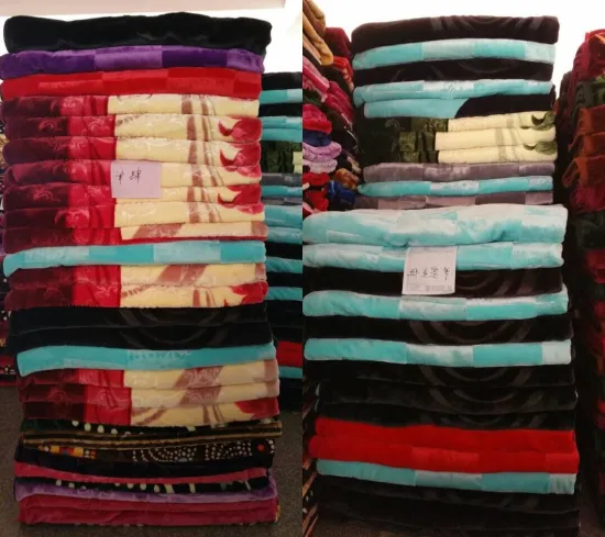 Stock 100%Polyester Korean Blanket /Mink Blanket
