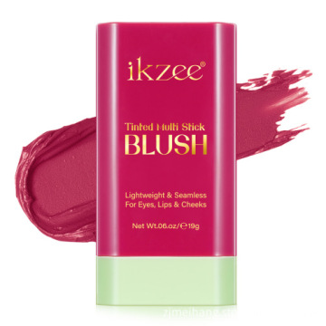 ikzee Multi-Use Blusher: A Versatile Cheek Cream, Highlighter & Waterproof Stick for Brightening Your Look