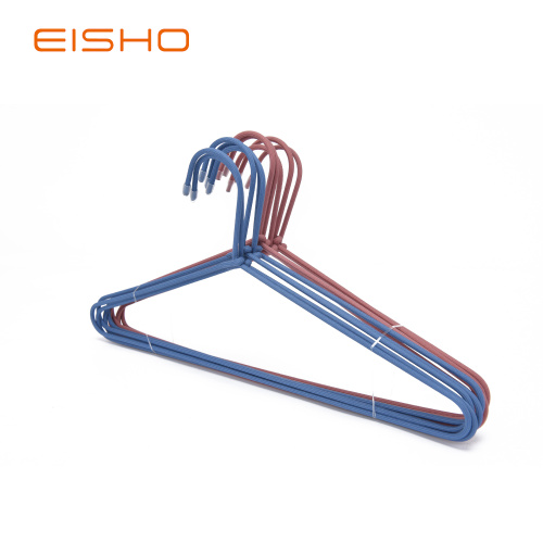 Cintres de corde en métal de rotin d&#39;usine d&#39;EISHO pour des vêtements