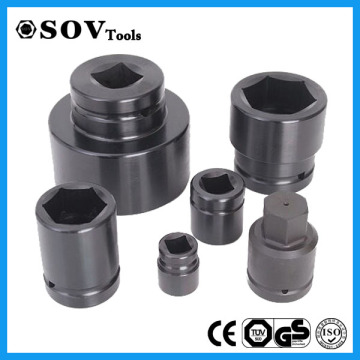 Sockets for square drive hydraulic torque wrench