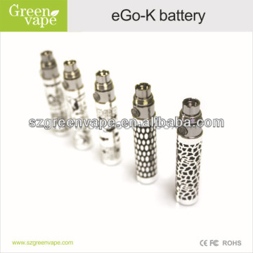Original top quality fashion model colorfu 650mah 900mah 1100mahl ego-k battery