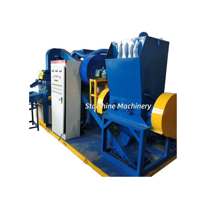 Electrostatic Separation Copper Wire Stripping Machine