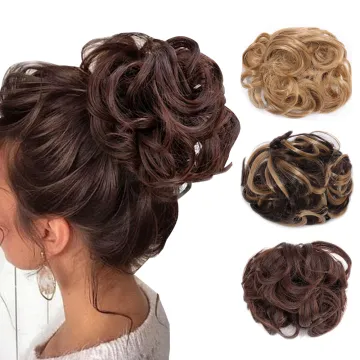  Messy Bun Hair Accessories and Extensions for Curly Hair: Including Claw Clips, Elastic Bands, and Hairpieces 