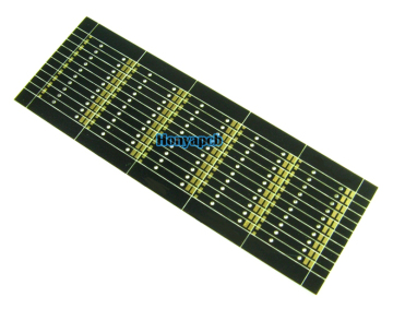 Single Side PCB, 0.3mm Board Thickness, Black Solder Mask