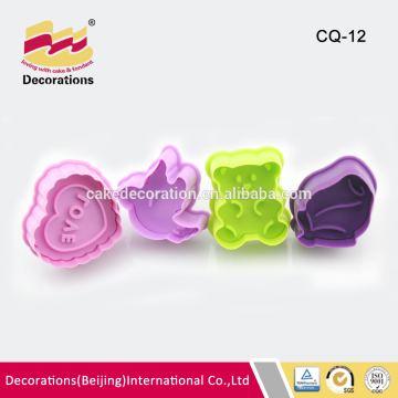 3D Plastic Colorful Cookie Cutter