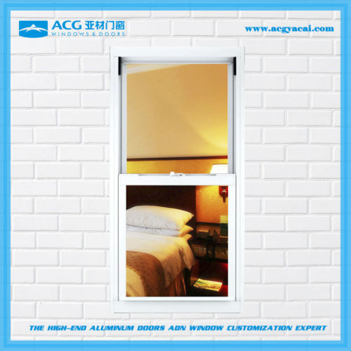 lightweight bedroom aluminum double hung window