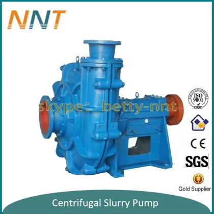 NNT brand centrifugal slurry pump for Rio Tinto Coal