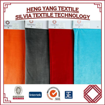 100% Polyester Plush Fabric for Toys, Garment, Baby Products,Clothing, Caps, Home Textile