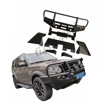 Steel Bull Bar Front Bumper for Discovery 3 & 4 4x4 Vehicles