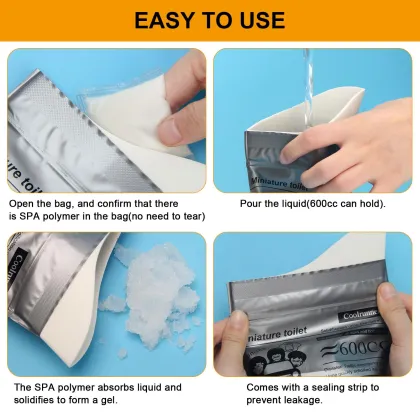 Wholesale Portable 600ML Emergency Disposable Urination Bag for Men, Women, and Children