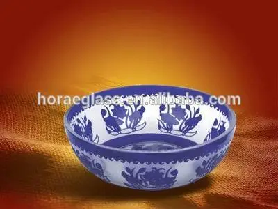 Glass bowls for table decorations