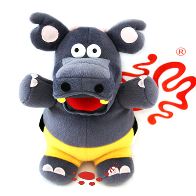 Animal de peluche de dibujos animados Rhinoceros de juguete