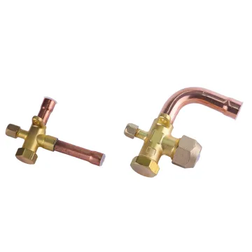 1/2" Brass Split Valve: Ideal Air Conditioning Shut-Off Solution