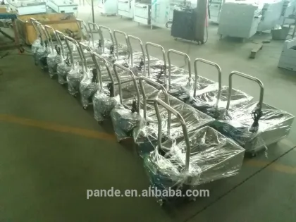 Commercial kitchen frying oil filter machine